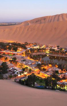 Huacachina desde Puerto Rico